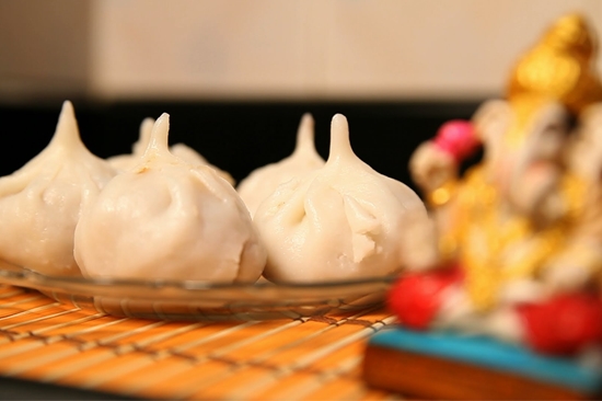 Modak, Lord Ganesha’s favourite sweet is highly prepared during this festival. Modak, literally refers to something that brings joy