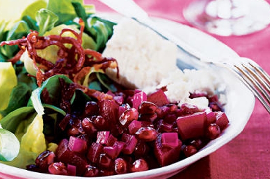 Pomegranate and Beet Salad